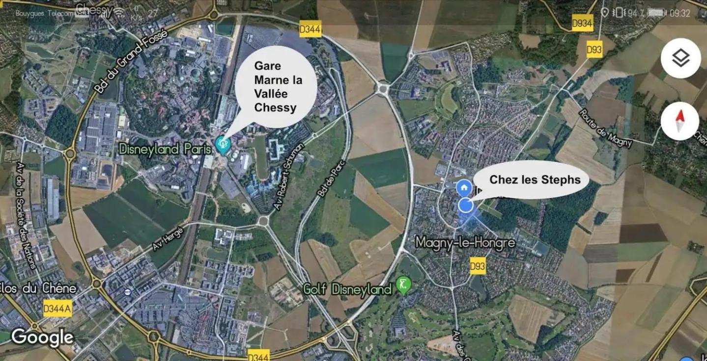 Appartamento Chez Les Stephs Magny-le-Hongre Esterno foto