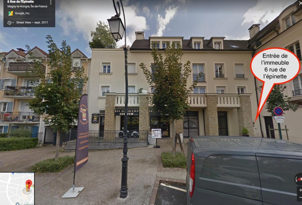 Appartamento Chez Les Stephs Magny-le-Hongre Esterno foto